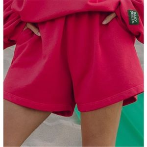 Daily Drills Punch Pink Lounge Sweat Shorts// XS/S